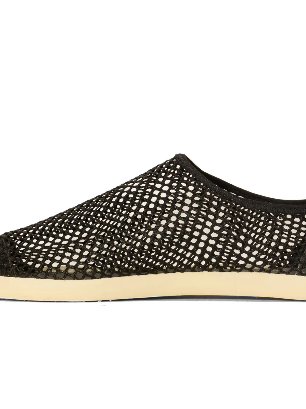 Osklen Mesh slip-ons met puntige neus Zwart