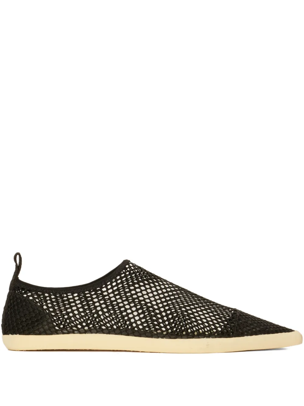Osklen Mesh slip-ons met puntige neus Zwart