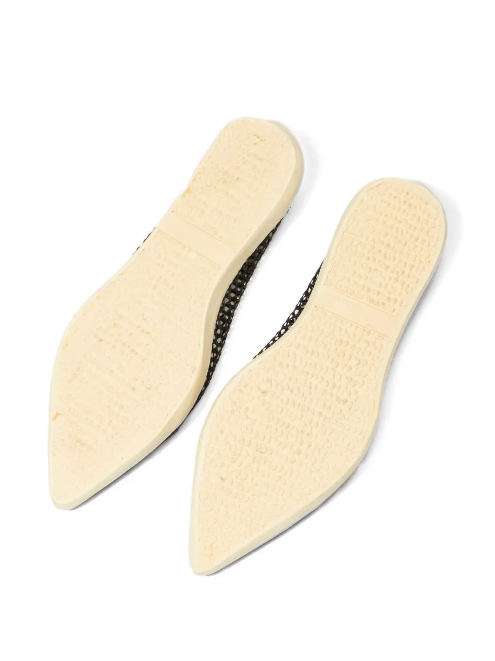 Osklen Mesh slip-ons met puntige neus Zwart