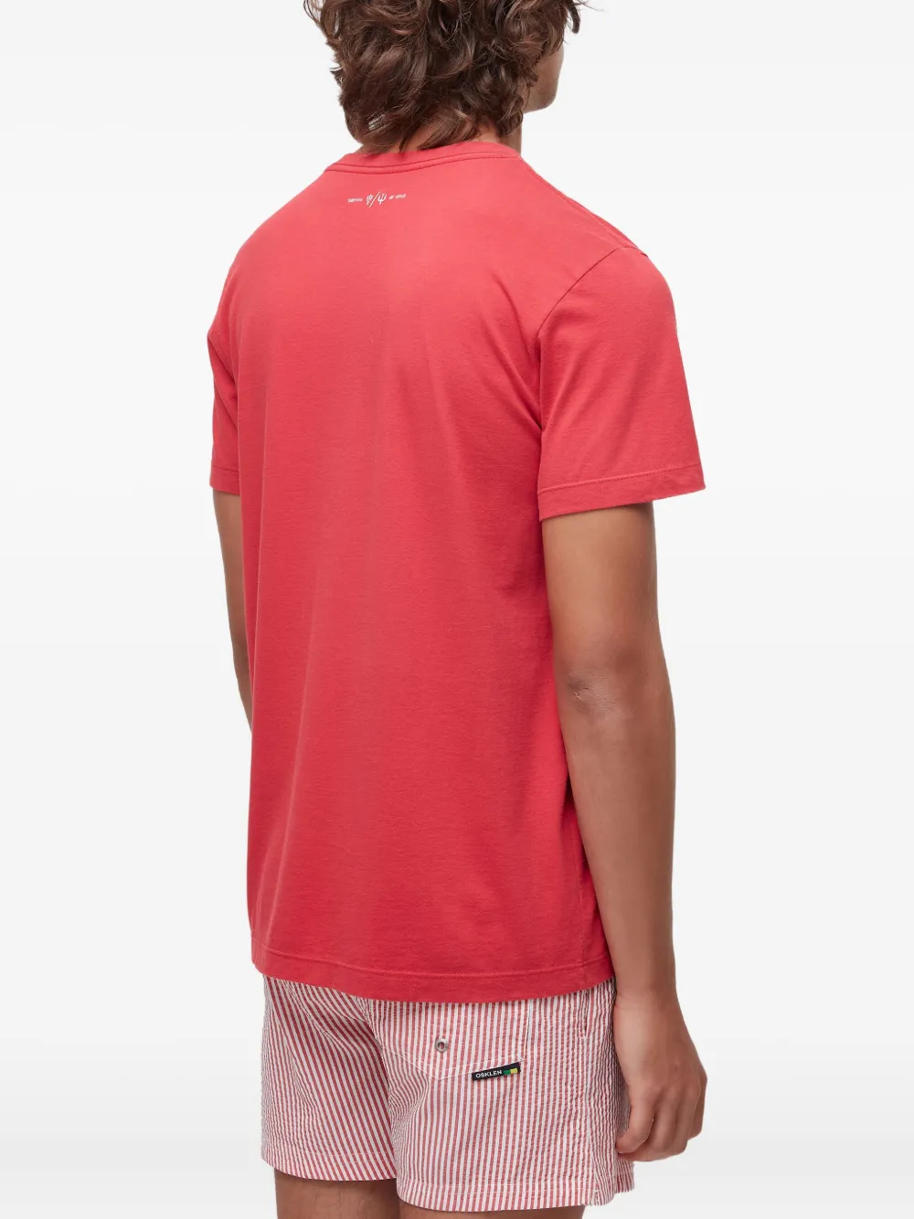 Osklen Cotton T-shirt In Red