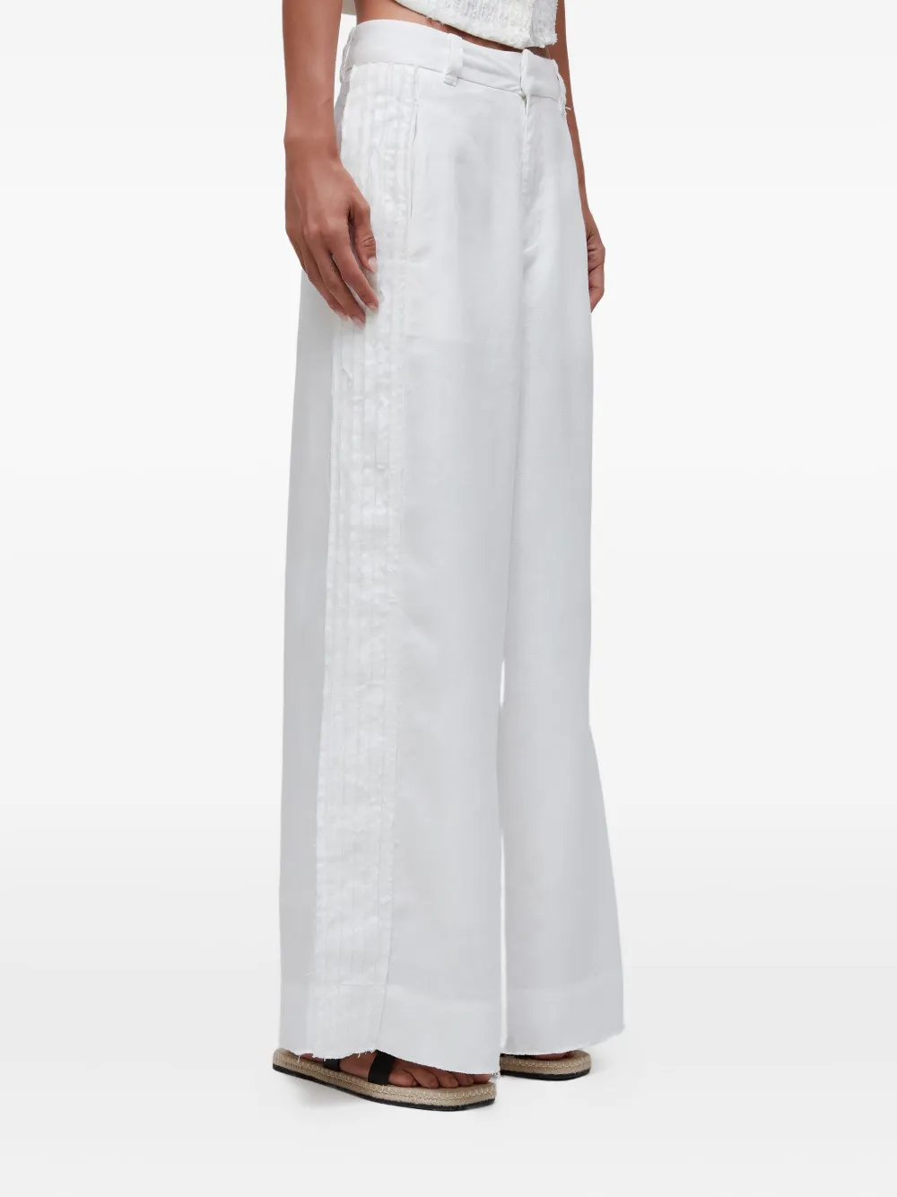 Osklen Smoking Trousers In White