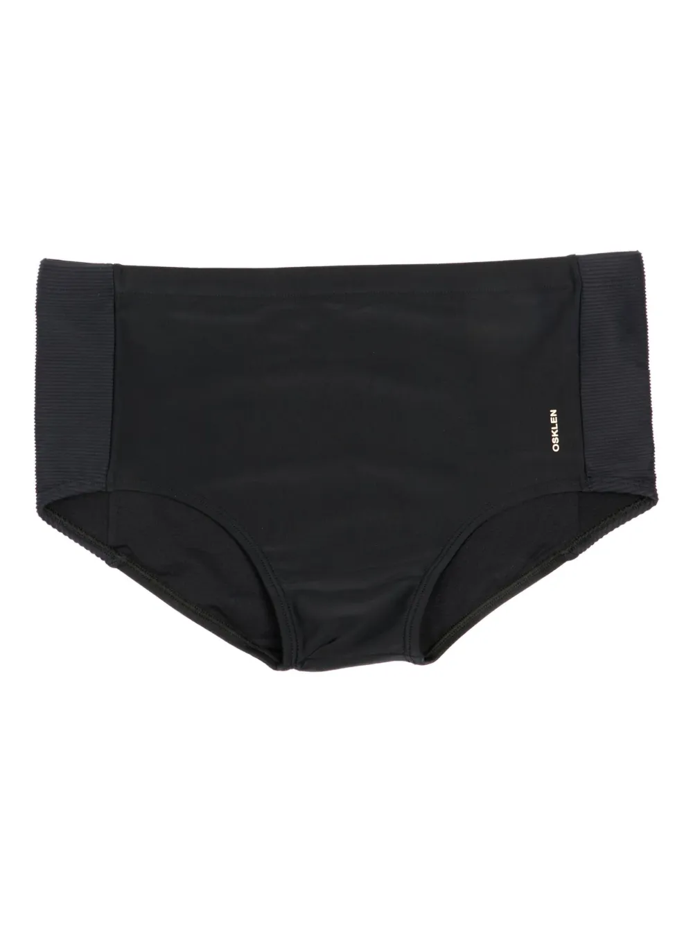 Osklen traje de baño con panel de canalé | negro | Image 1