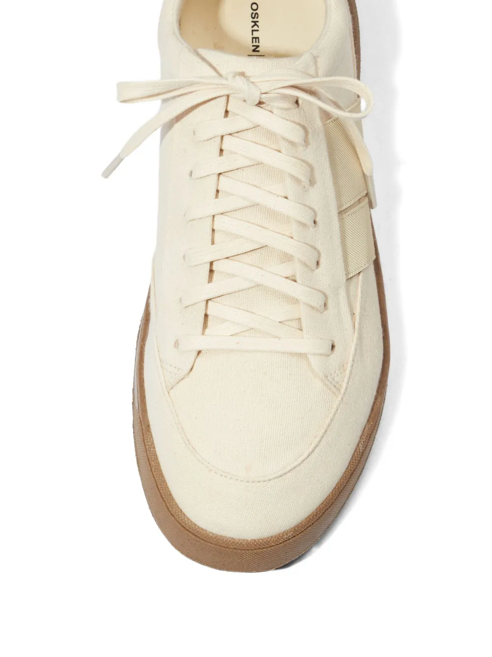 Osklen panelled lace-up sneakers | Low-Tops | Image 2