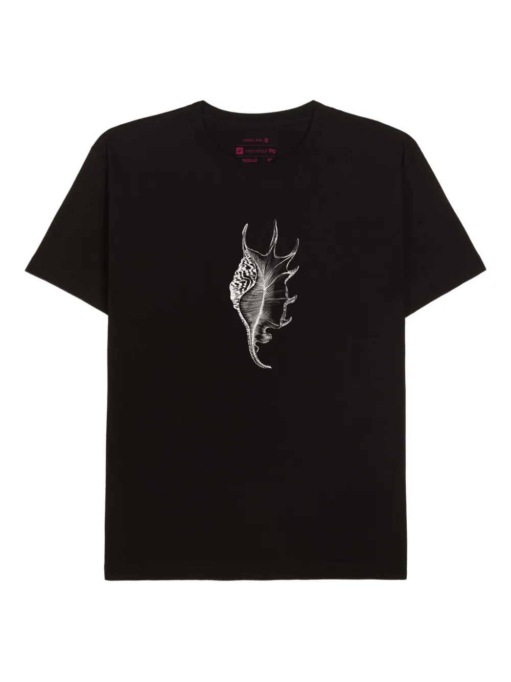 Osklen T-Shirt mit grafischem Print | Schwarz | Image 1