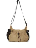 Osklen Split drawstring split-panel shoulder bag - Brown