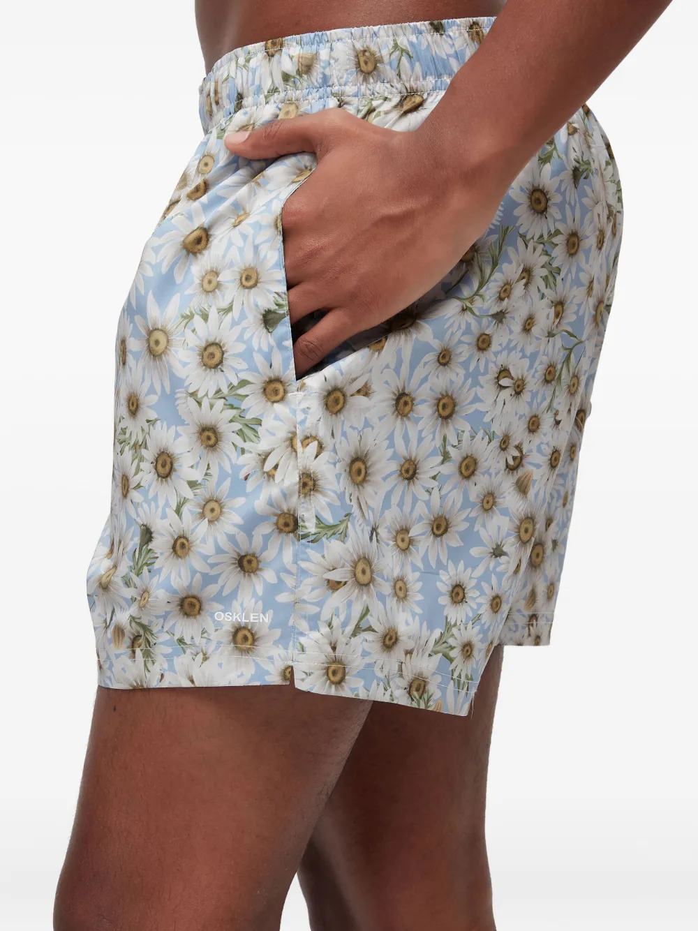 Osklen Margaridas zwembroek Blauw