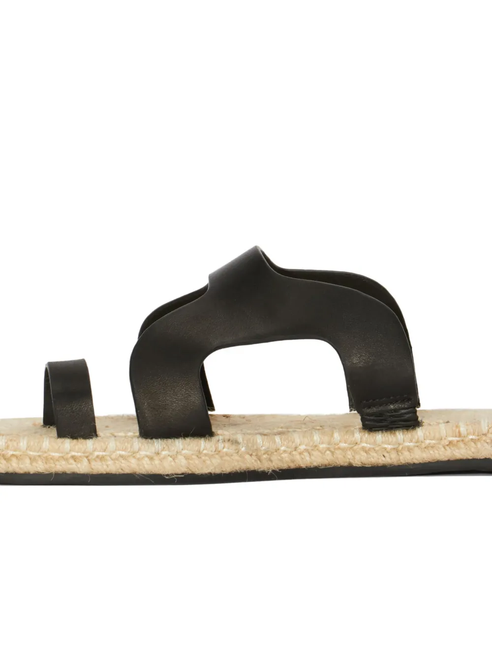 Osklen Sandalen met vierkante neus Zwart