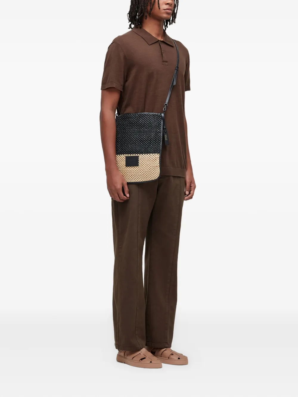 Osklen Flared pantalon - Bruin