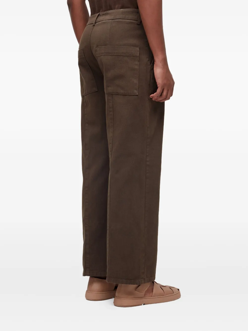 Osklen テーラード フレアパンツ In Brown