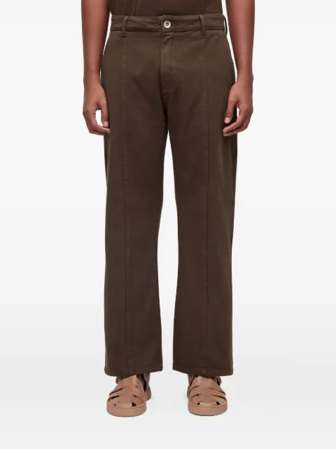 Osklen pantalones de vestir acampanados