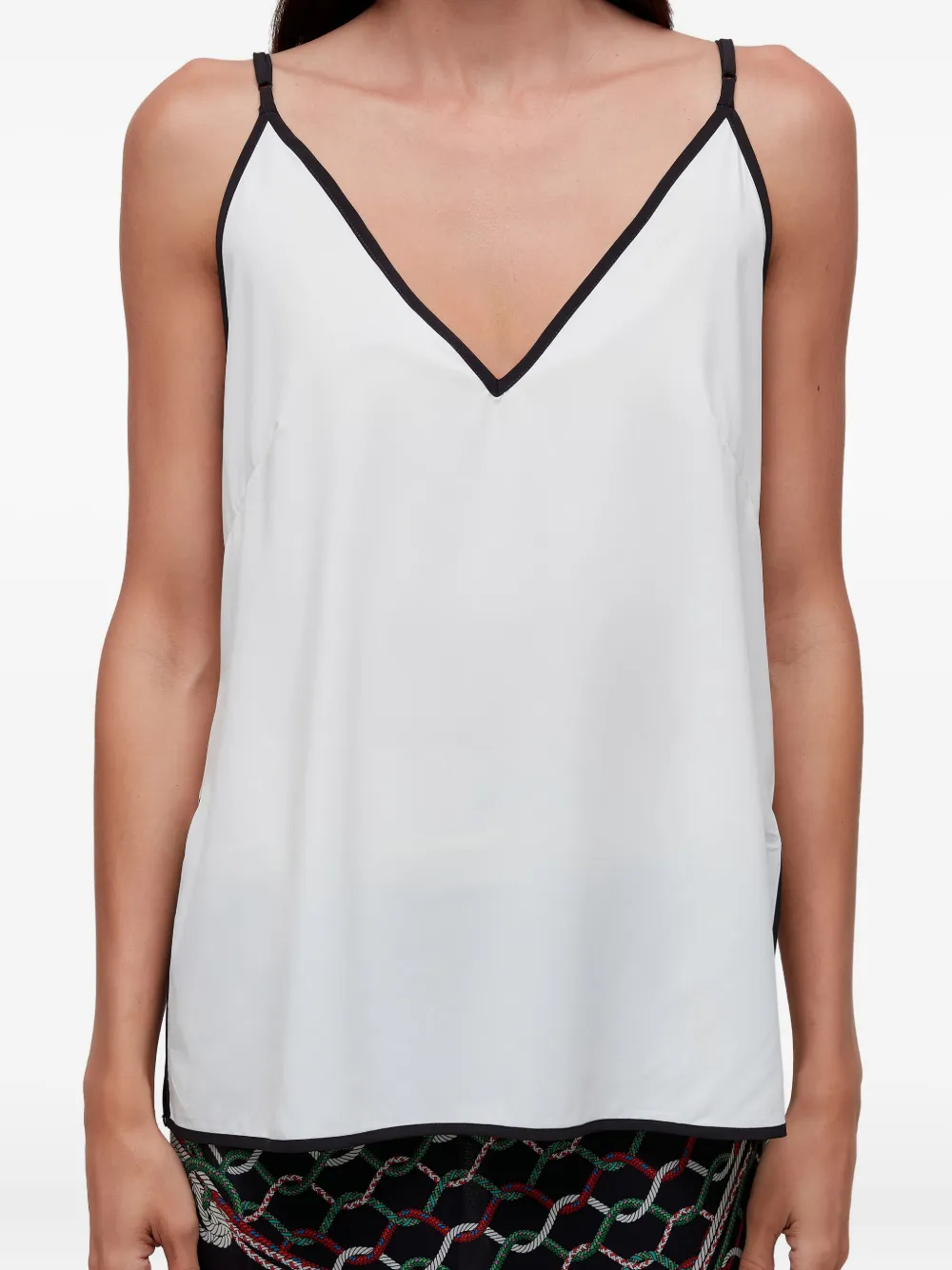Osklen Top met V-hals Wit