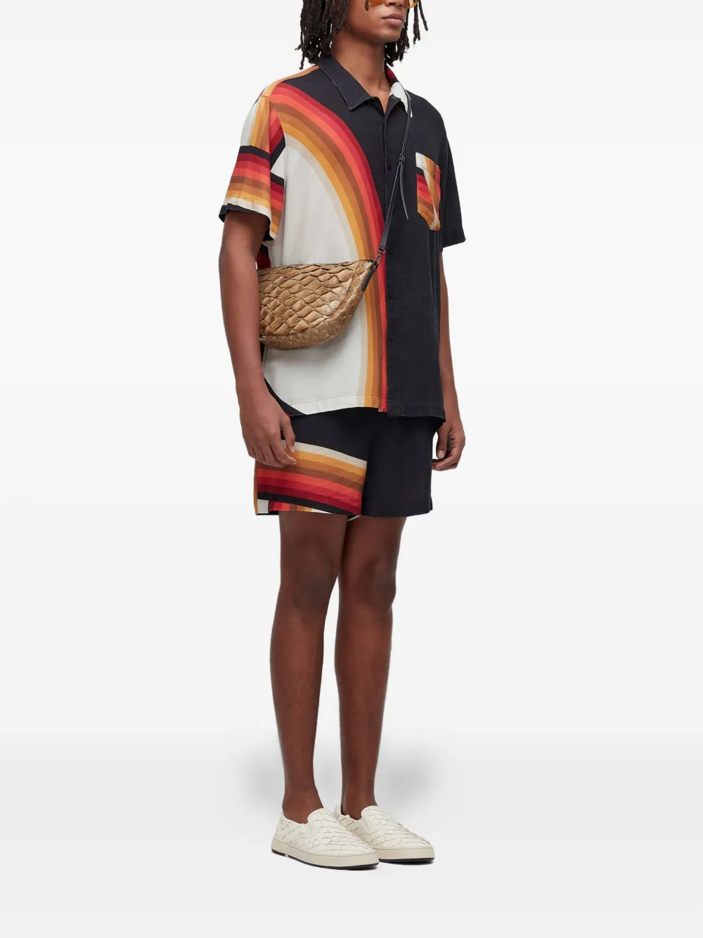 Osklen Overhemd met print - Zwart