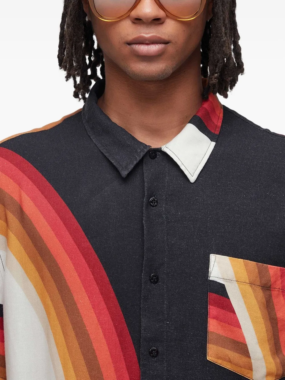 Osklen Overhemd met print Zwart