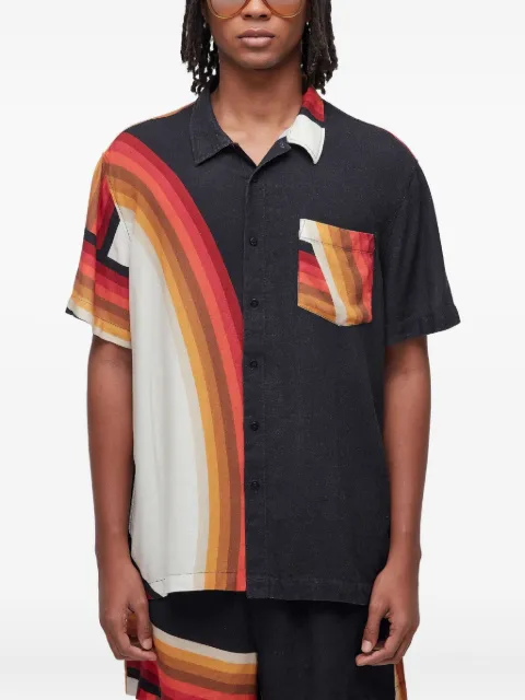 Osklen Waves MC print shirt