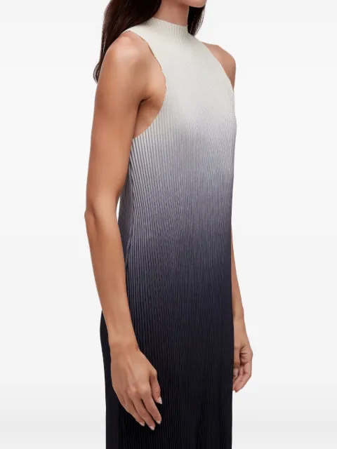 Osklen plissé degradé midi dress