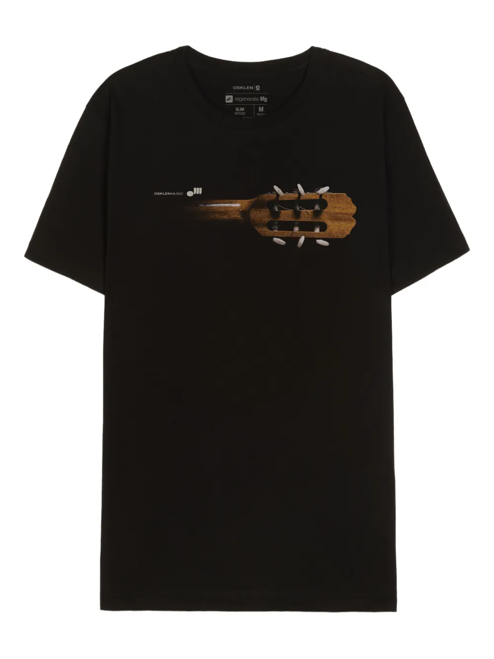 Osklen guitar-motif T-shirt - Schwarz