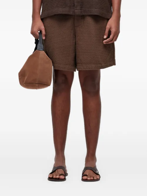 Short texturé à lien de resserrage - Osklen - Modalova