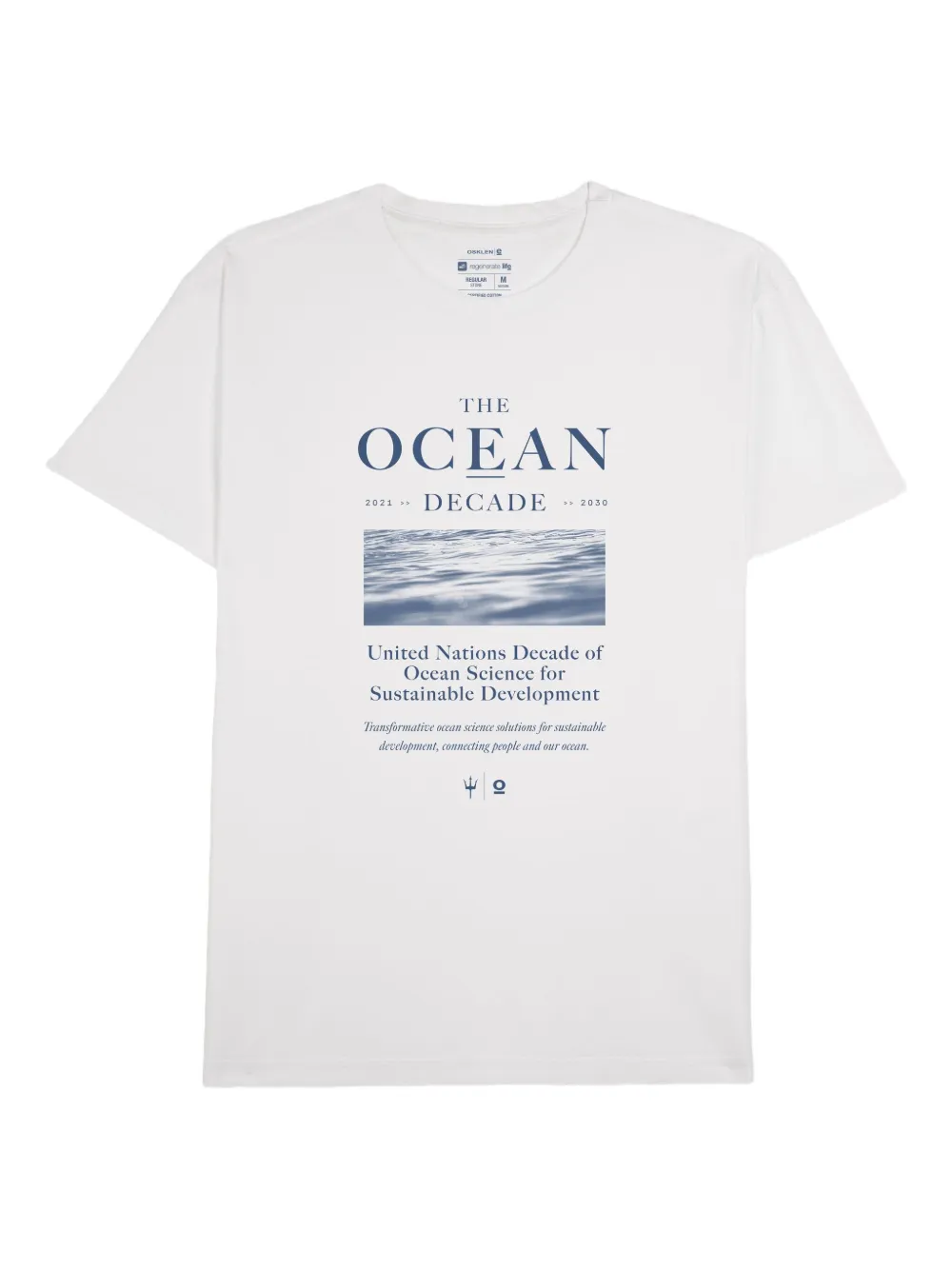 Osklen playera The Ocean Decade | blanco | Image 1