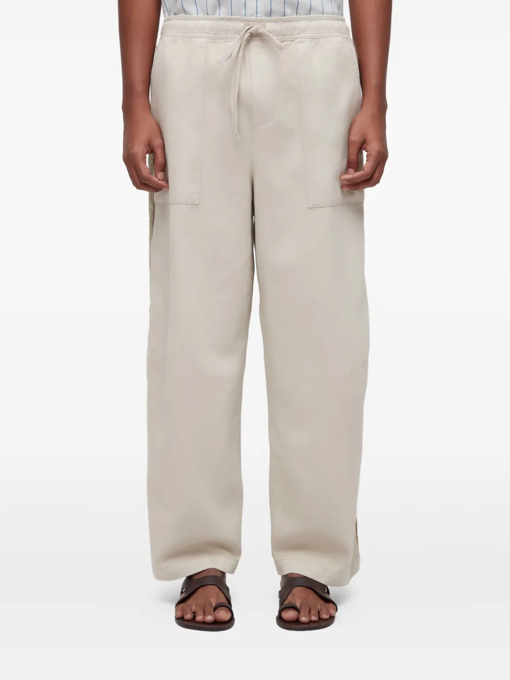 Osklen cotton trousers | Neutrals | Image 1