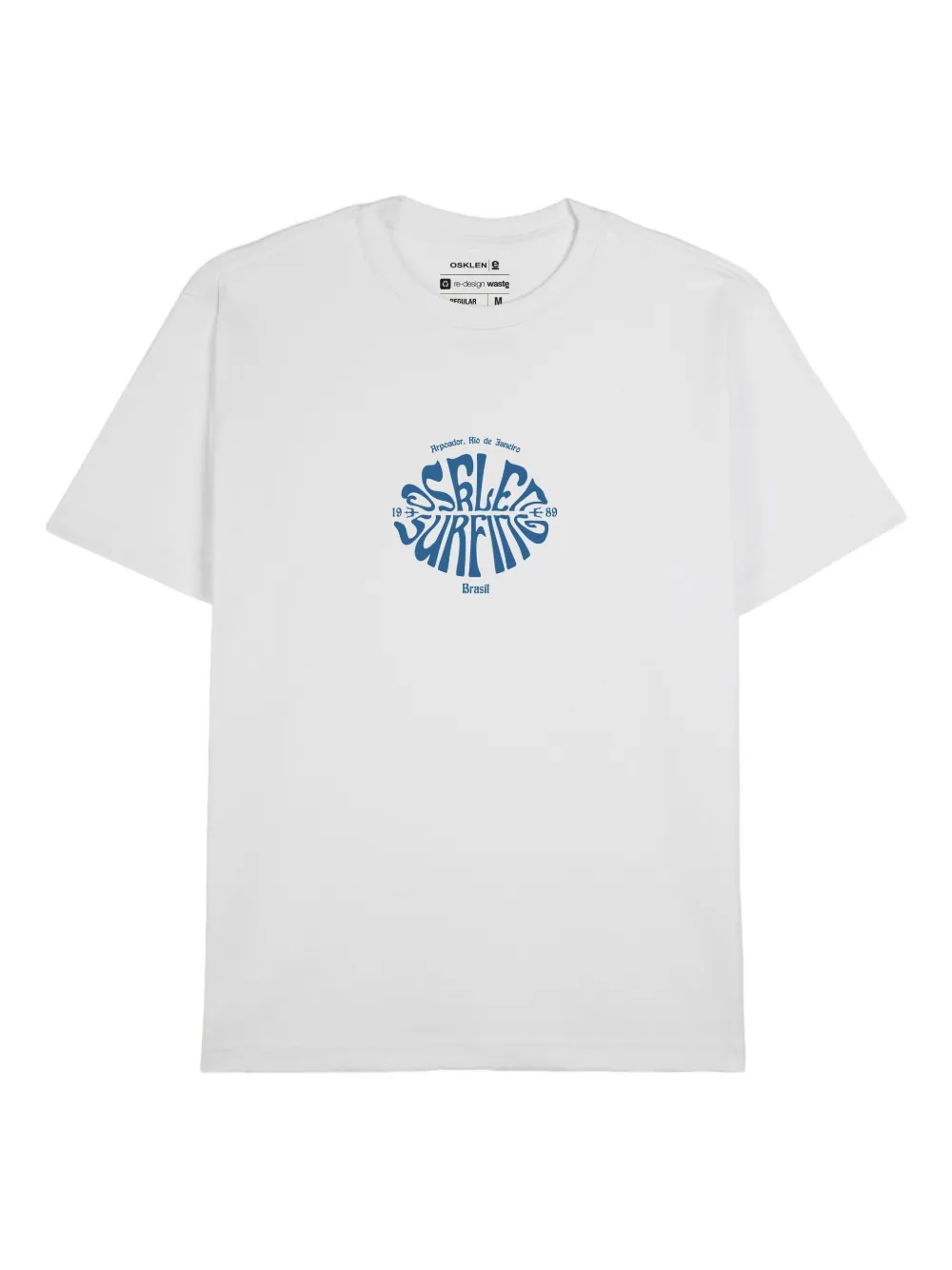 Osklen Big Shirt 70s Surfing MC Tシャツ - ホワイト Osklen Big Shirt 70s Surfing MC Tシャツ - ホワイト