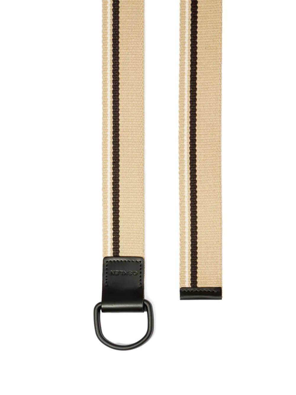 Osklen Box Dots striped fabric belt | Image 2