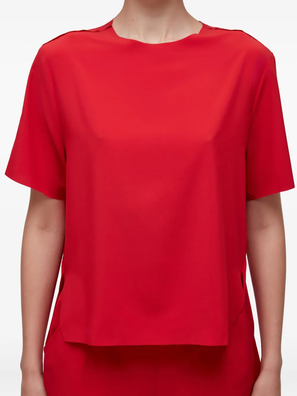 Osklen T-shirt met korte mouwen Rood
