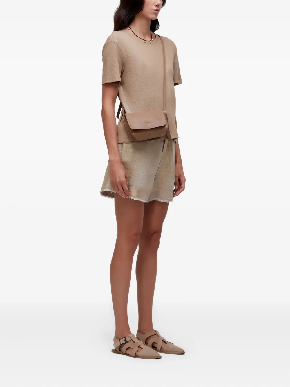 Osklen frayed mini shorts | Short & Mini Shorts | Image 2