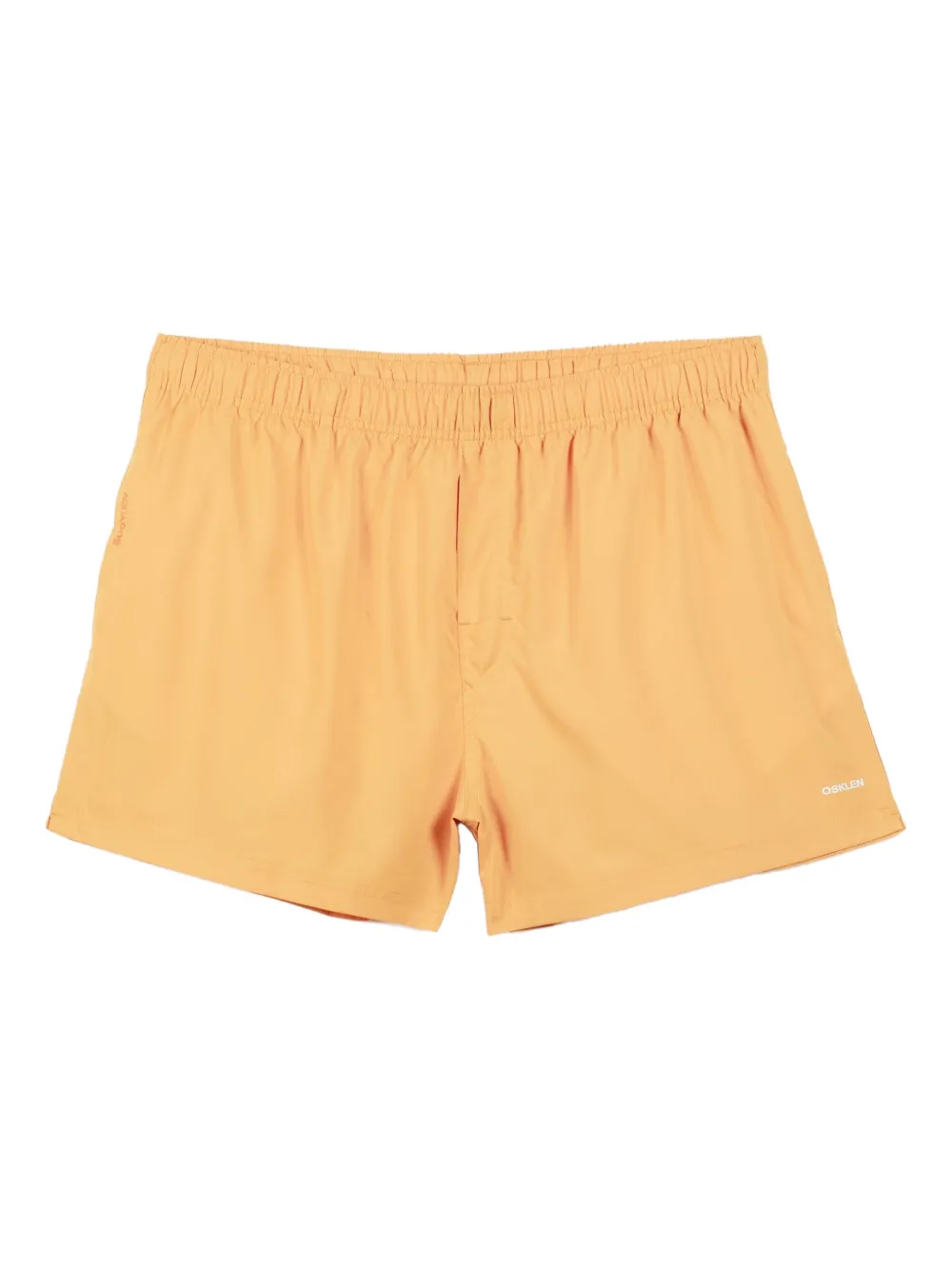 Osklen zip-pocket swim shorts | Orange | Image 1