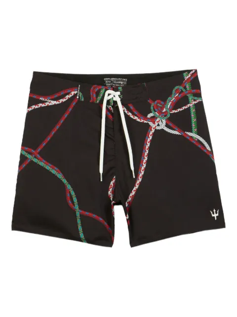 Osklen drawstring deck shorts