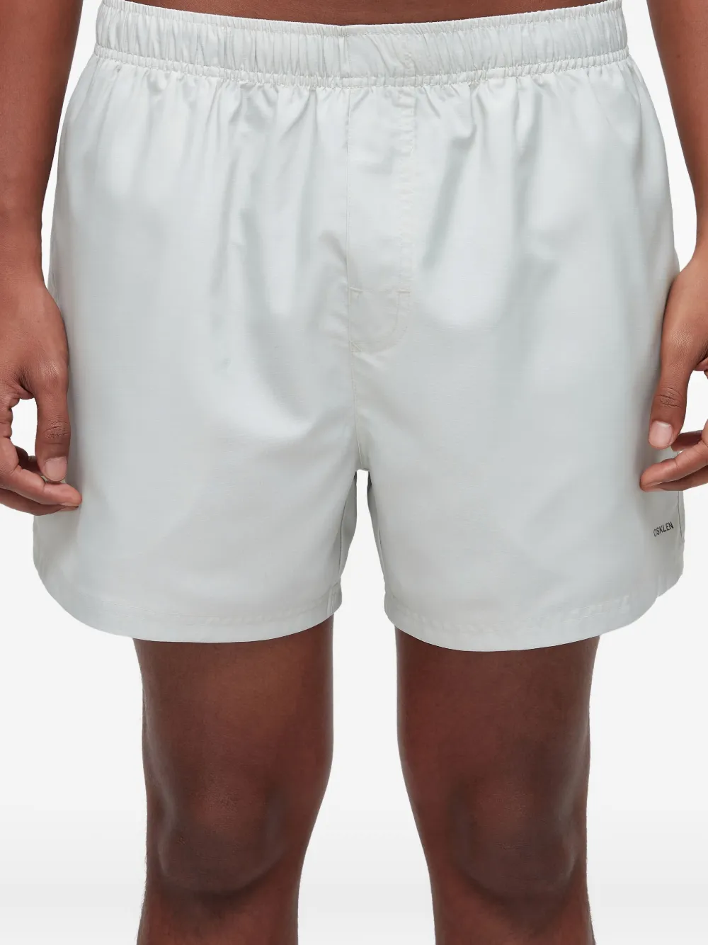 Osklen Aquaone Riders Ripstop Swim Shorts In White