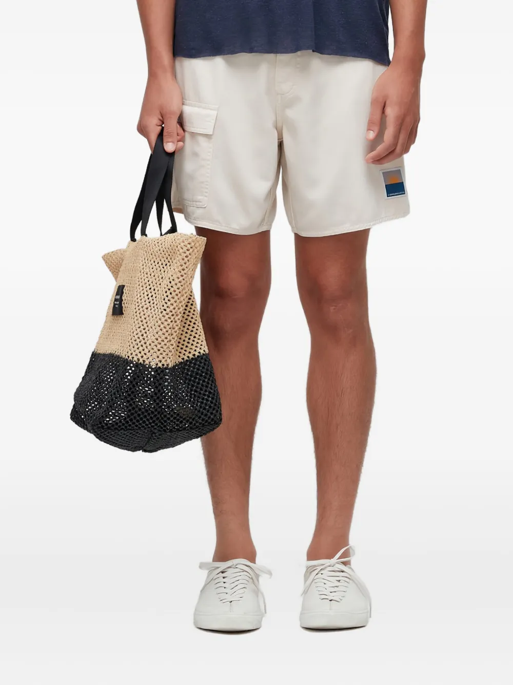 Osklen drawstring shorts | White | Image 1