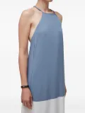 Osklen halterneck two-tone dress - Blue