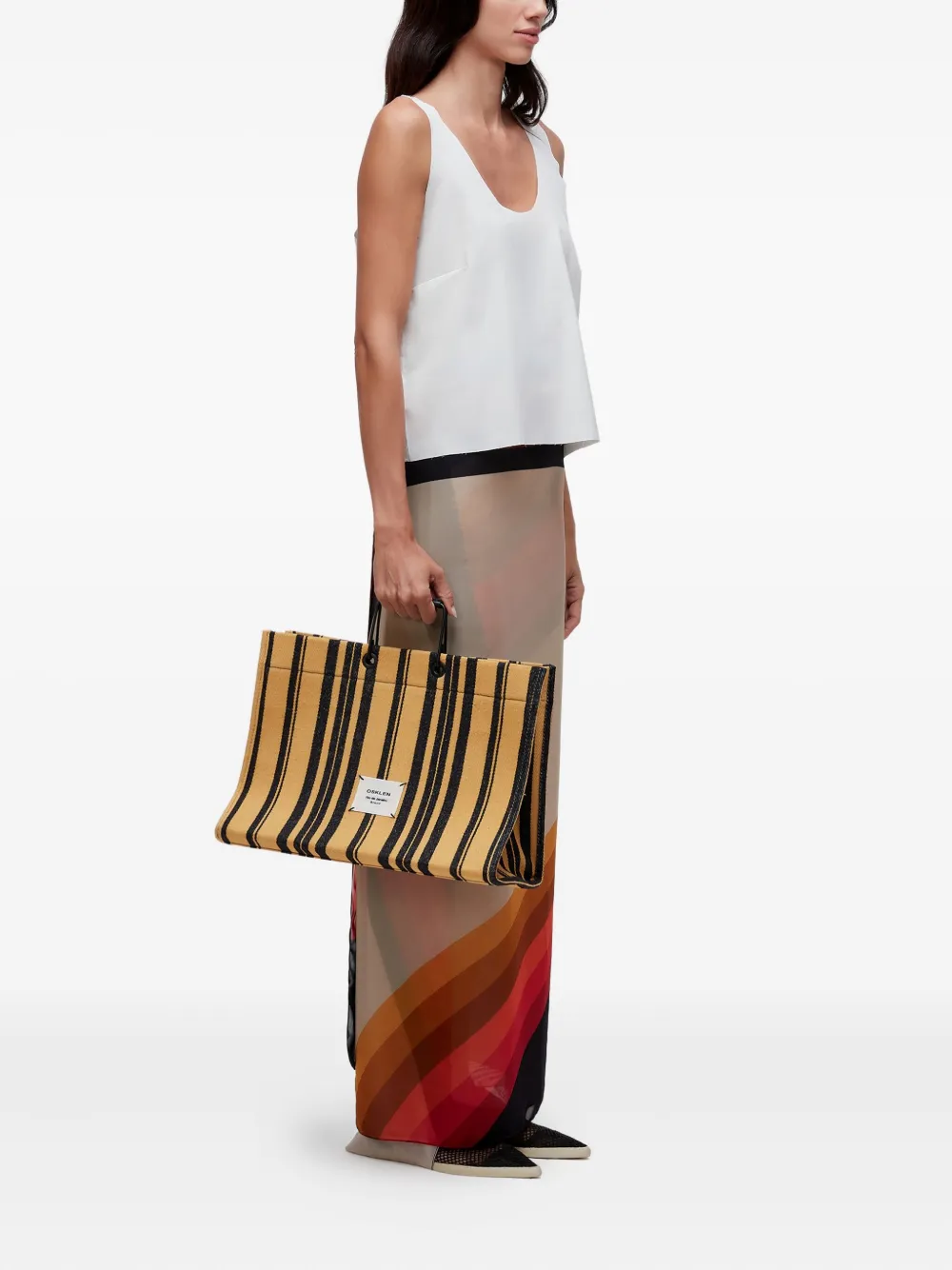 Osklen scoop-neck tank top | Vests & Tank Tops | Image 2