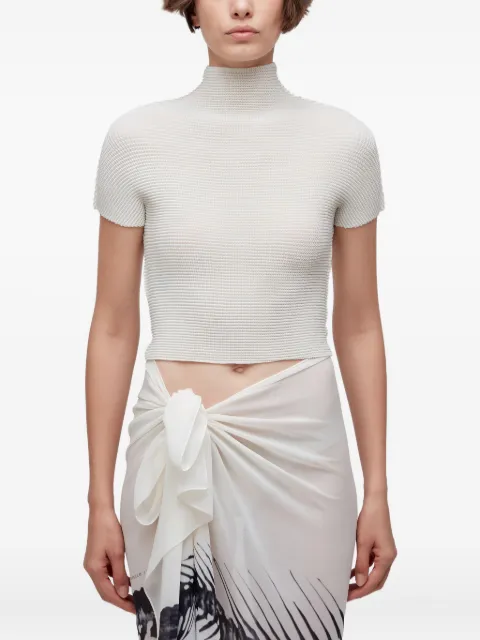 Osklen playera manga corta con motivo de píxeles