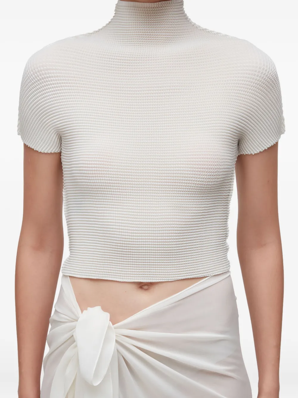 Osklen T-shirt met patroon en korte mouwen Wit