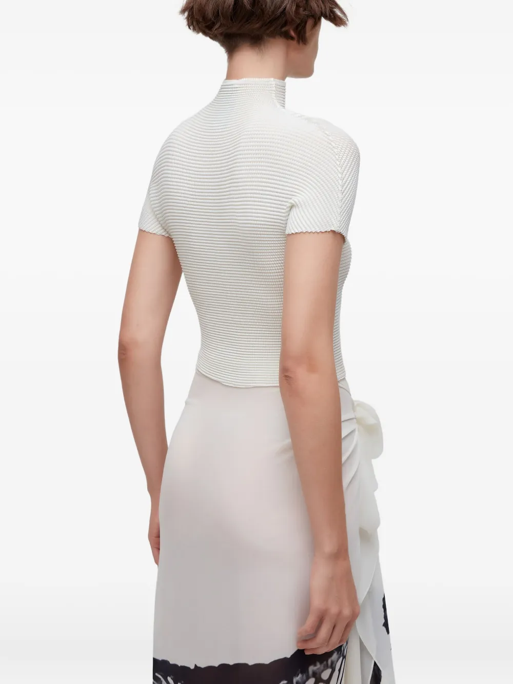 Osklen T-shirt met patroon en korte mouwen Wit