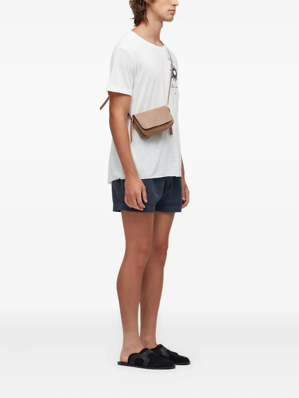Osklen T-shirt met zonpatroon - Wit