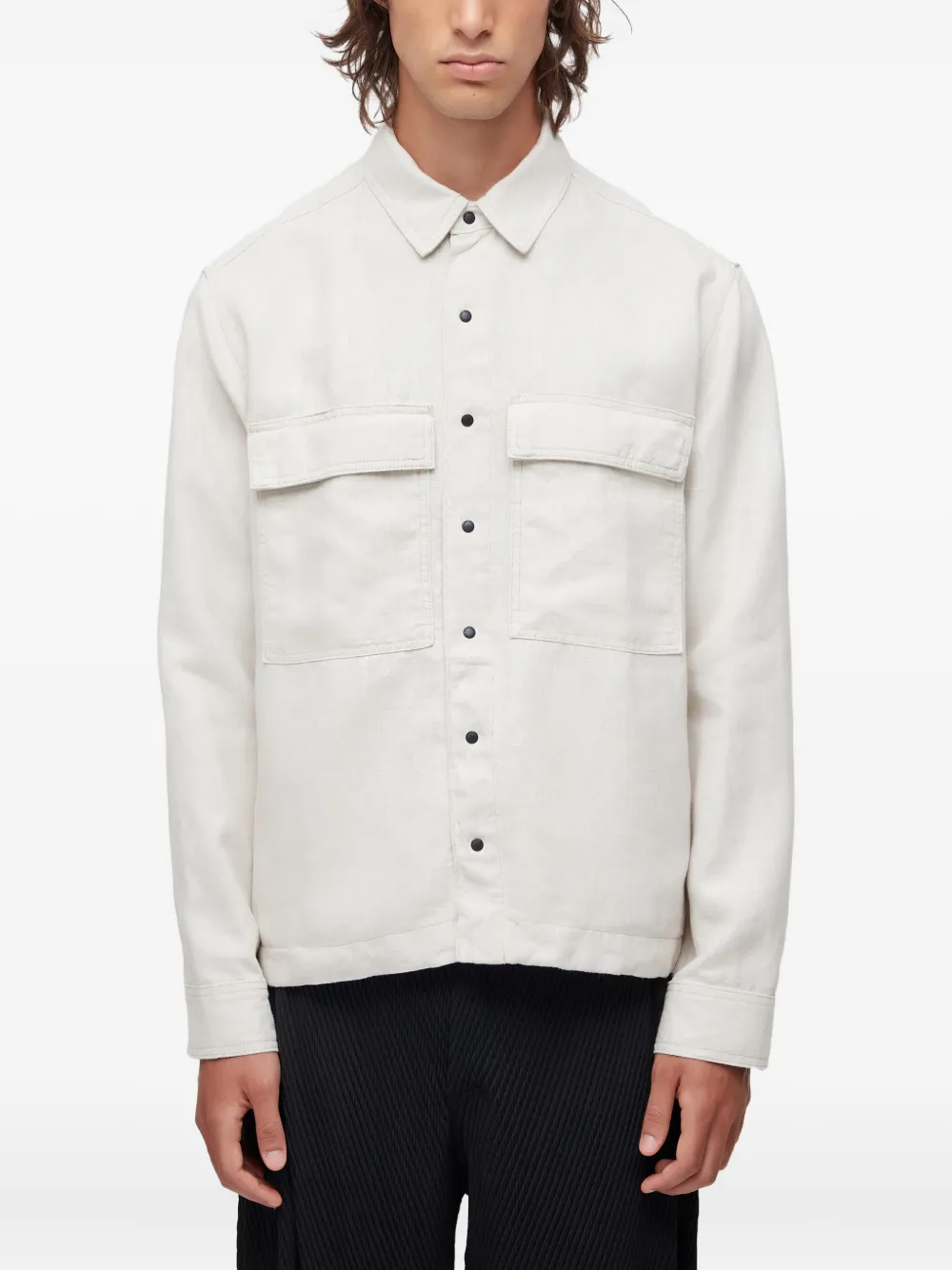 Osklen Utility overshirt | White | Image 1