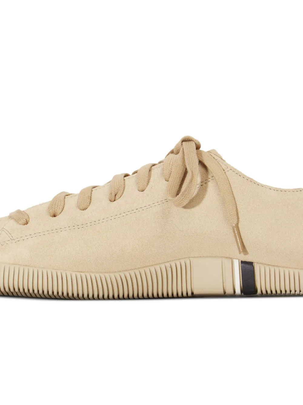 Osklen Lace-up Suede Sneakers In Neutral