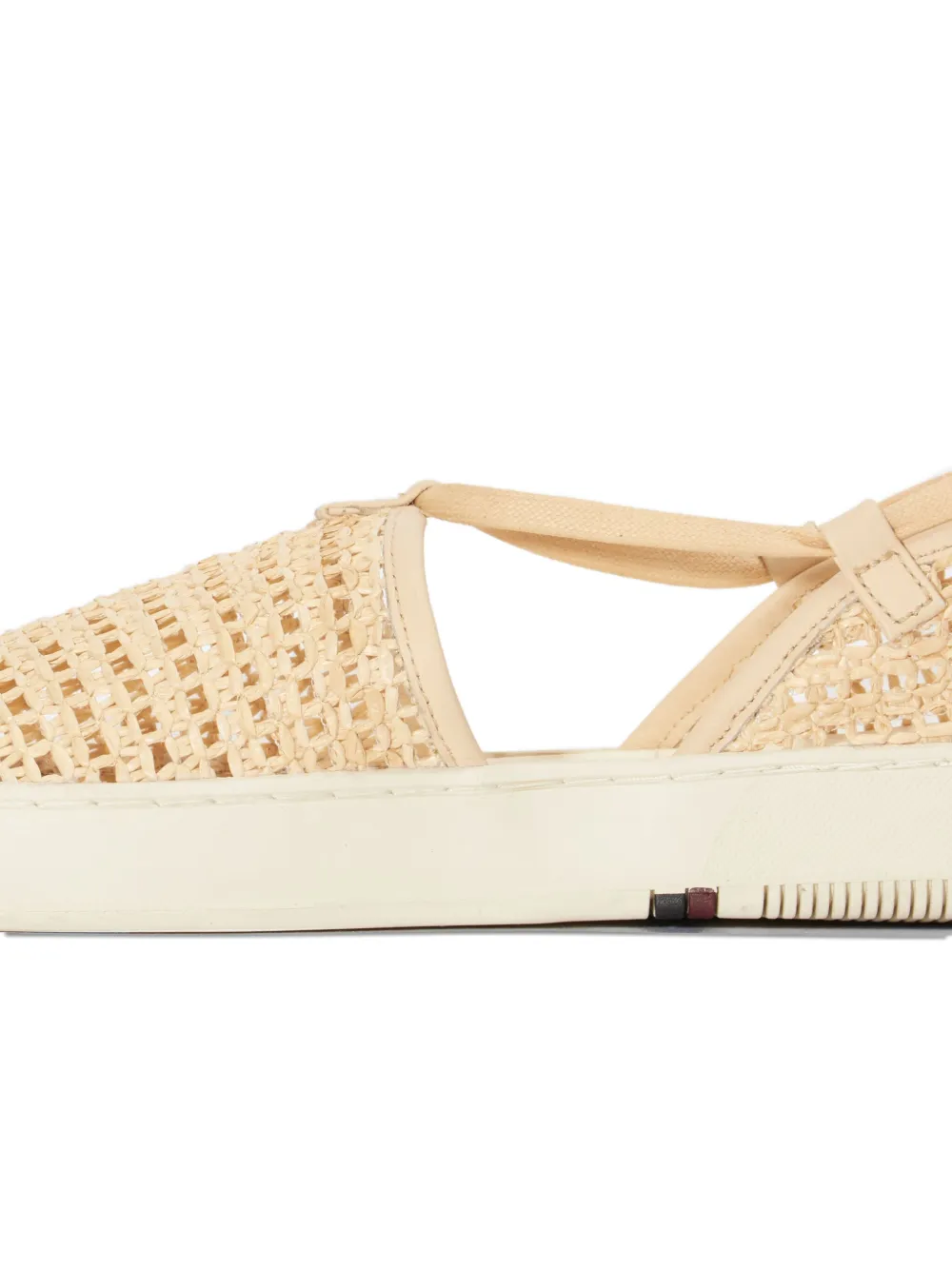 Osklen Soho geweven espadrilles met strik Beige