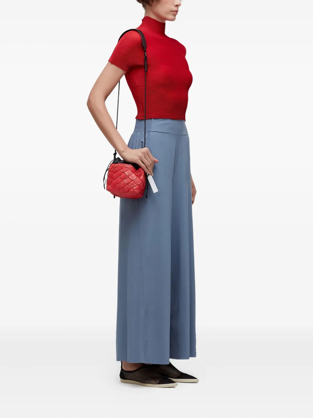 Osklen elasticated-waist pants | Pantalones palazzo | Image 2