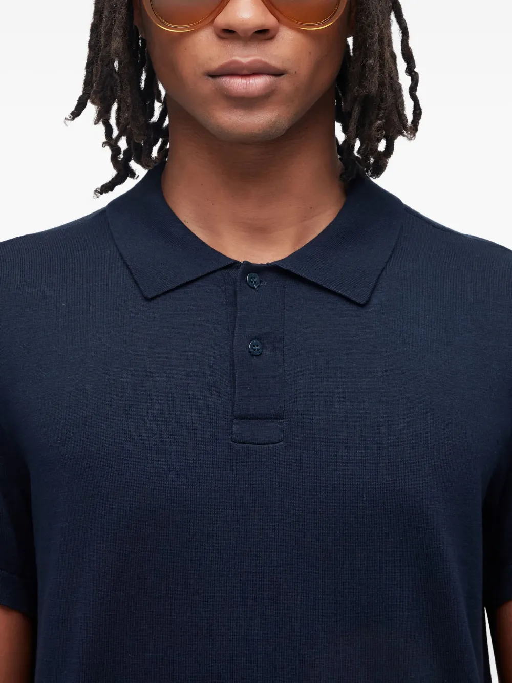Osklen Short-sleeve Polo Shirt In Blue