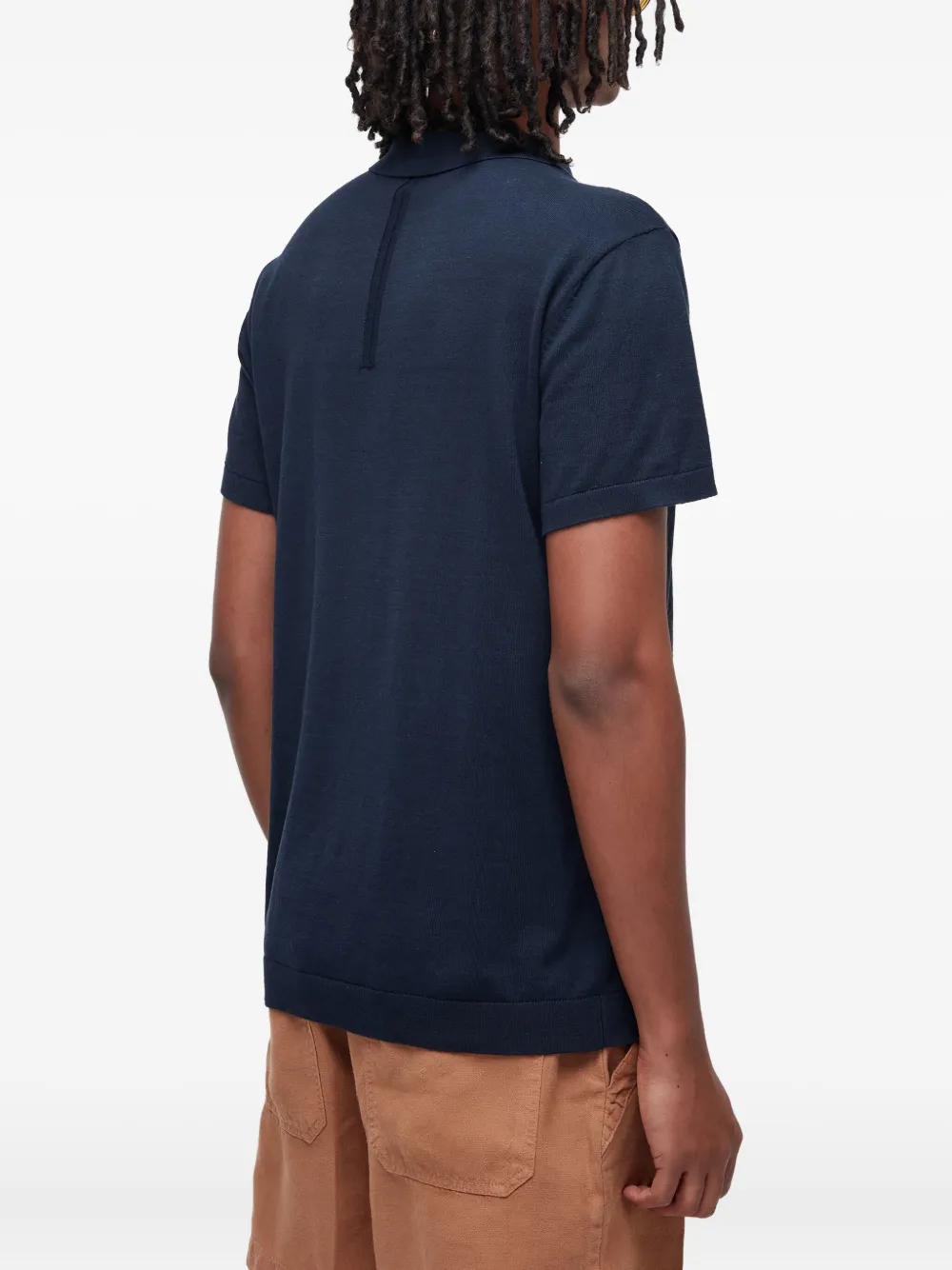 Osklen Short-sleeve Polo Shirt In Blue