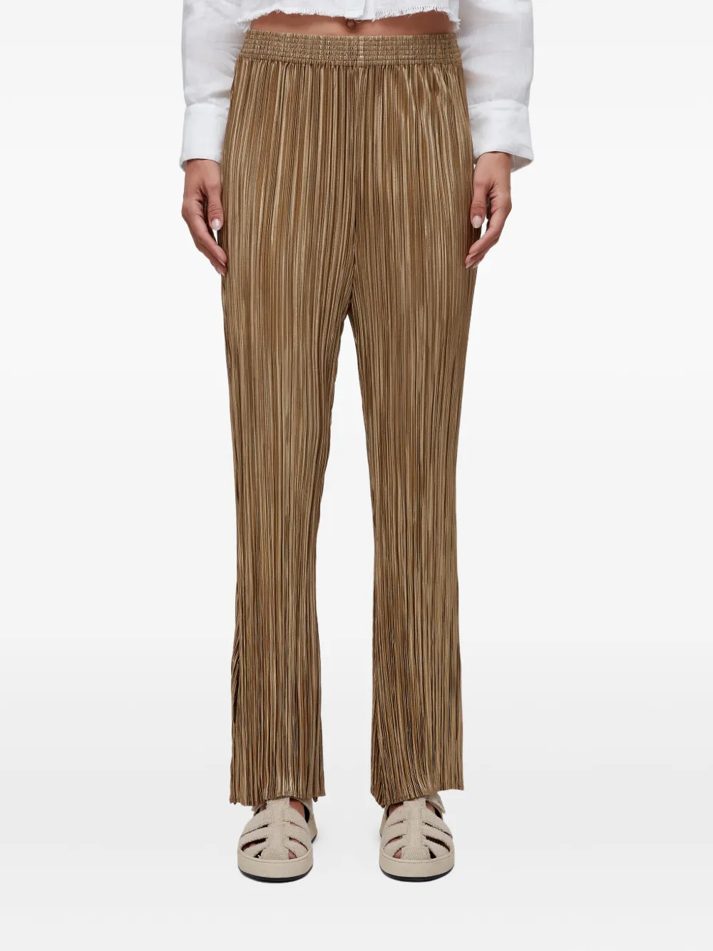 Osklen pleated trousers | Brown | Image 1
