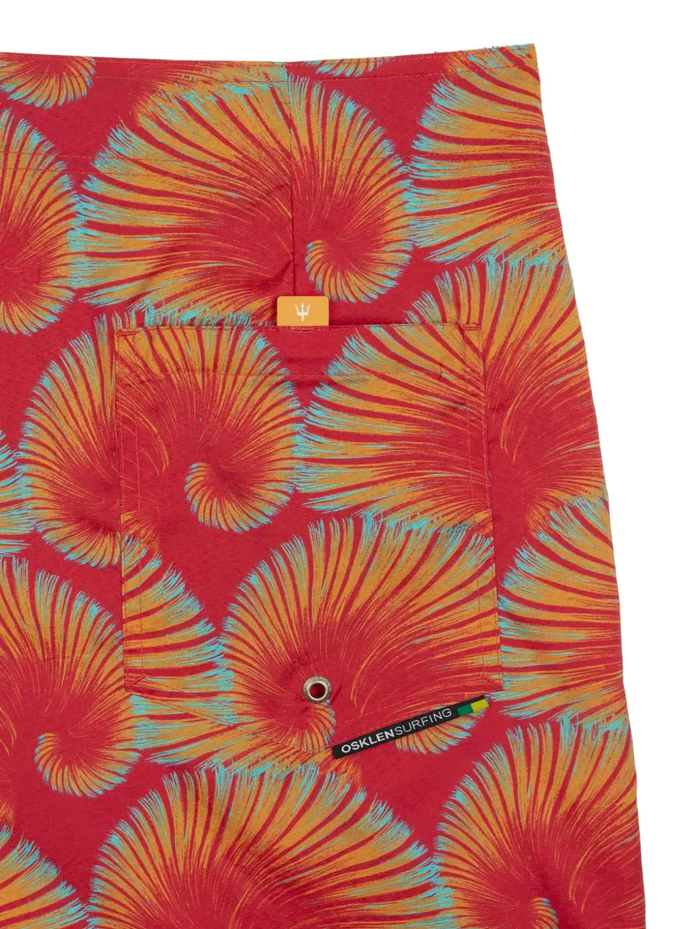 Osklen Aquaone Flex zwembroek met trekkoord Rood