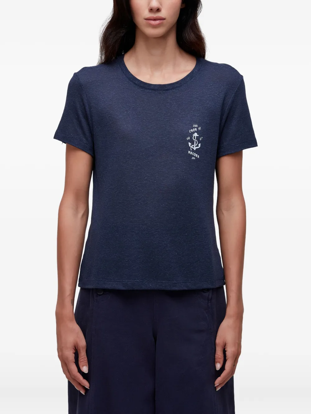 Osklen playera Casa da Ancora | azul | Image 1