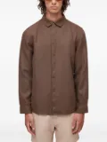 Osklen linen shirt - Brown