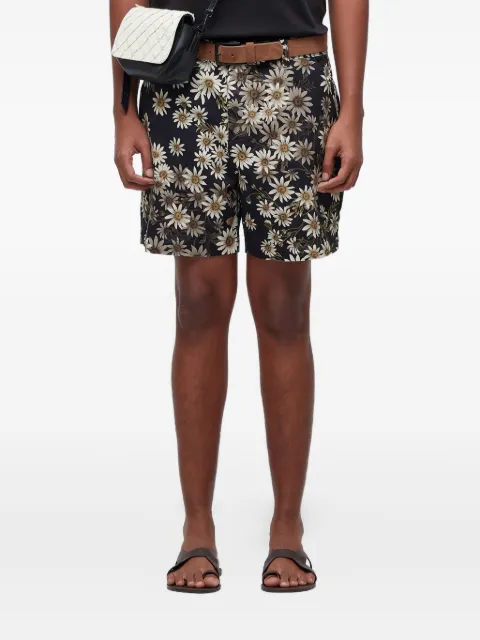 Osklen Flow daisy-print shorts