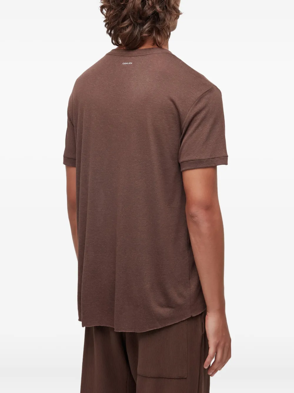 Osklen Ipanema T-shirt Bruin