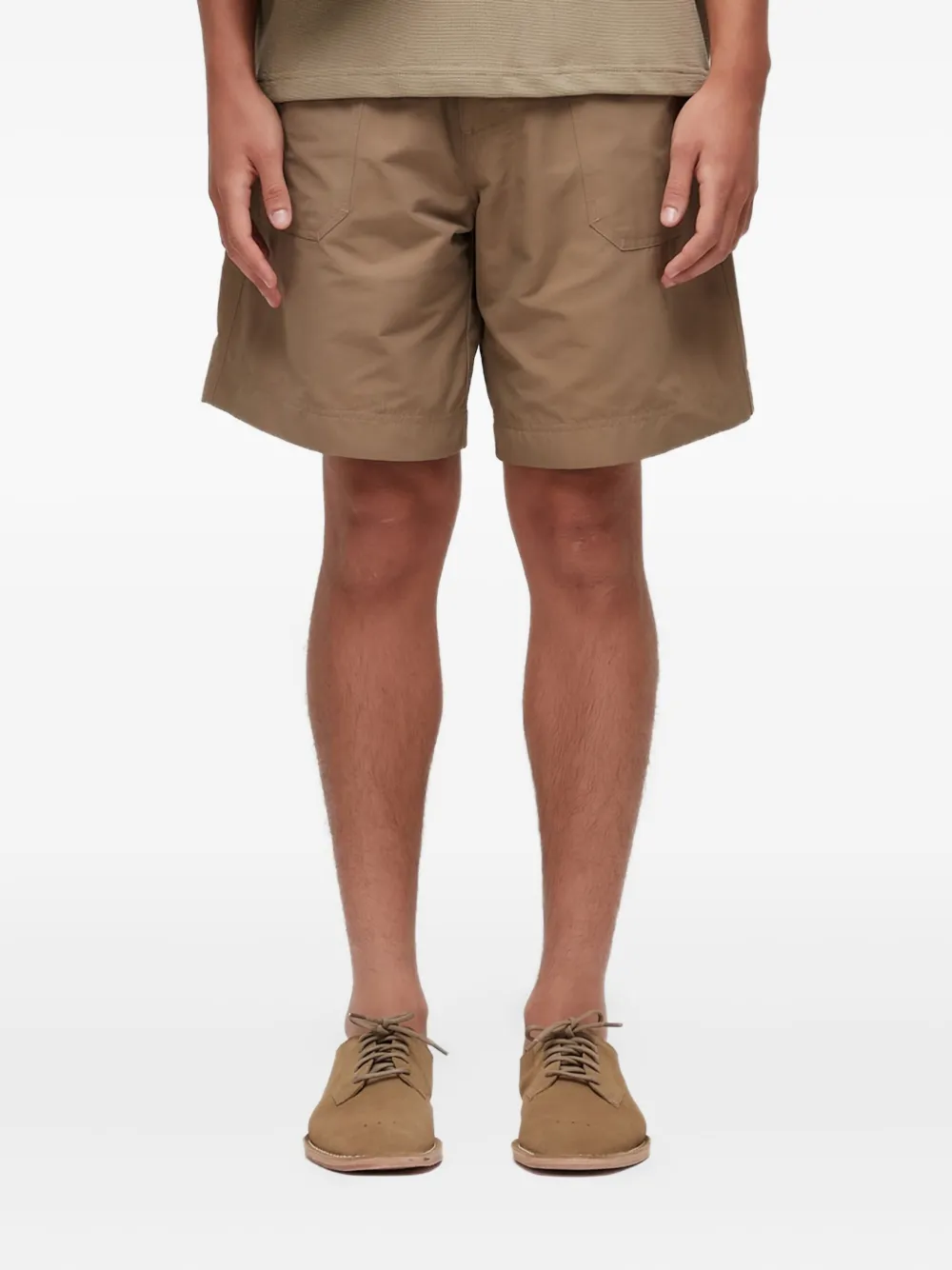 Osklen Shorts mit Gürtel - Nude